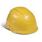Centurion Safety S06R Yellow Safety Helmet with Chin Strap, Adjustable