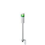Patlite LR5 Series Green Signal Tower, 1 Lights, 24 V dc, Pole Mount