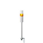 Patlite LR5 Series Amber Buzzer Signal Tower, 1 Lights, 24 V dc, Pole Mount