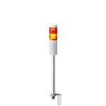 Patlite LR5 Series Amber, Red Signal Tower, 2 Lights, 24 V dc, Pole Mount
