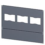 Siemens 8MF1 Series Grey Steel End Panel, 900mm W, 800mm D, 900mm L, for Use with SIVACON