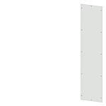 Siemens 8MF1 Series RAL 7035 Light Grey Side Panel, 2200mm H, 500mm W, 500mm D, 2200mm L, for Use with SIVACON