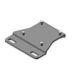 SMC Bracket, For Use With Pressure Gauge