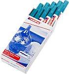 Edding Blue 2 → 4mm Medium Tip Paint Marker Pen for use with Glass, Metal, Plastic, Wood