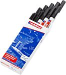 Edding Black 0.8mm Extra Fine Tip Paint Marker Pen for use with Glass, Metal, Plastic, Wood