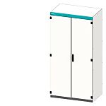 Siemens 8MF1 Series Steel Double-Door-Door Floor Standing Enclosure, Plain Door Door, IP55, 2000 x 1000 x 500mm