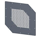Siemens 8MF1 Series Roof Plate, 400mm D, For Use With SIVACON 8MF1