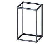 Siemens 8MF1 Series RAL 7035 Steel Support Frame, 2000mm H, 1.2m W, 1000mm D For Use With Standard Empty Enclosure