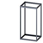 Siemens 8MF1 Series RAL 7035 Steel Support Frame, 2000mm H, 1m W, 800mm D For Use With Standard Empty Enclosure