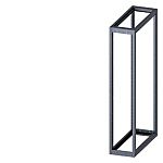 Siemens 8MF1 Series RAL 7035 Steel Support Frame, 2000mm H, 400mm W, 1000mm D For Use With Standard Empty Enclosure