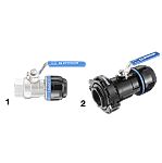 PREVOST Aluminium 1.5 in Fitting, 50mm outside diameter