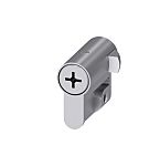 Siemens 8GK9 Series Cylinder for Use with Distribution Board, 40mm Thread, 1 Piece(s), 38 x 33 x 22mm