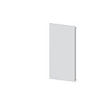 Siemens 8GK951 Series Steel RAL 9016 Partial Door, 1100mm H, 525mm W for Use with ALPHA 400 DIN