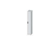 Siemens 8GK1483 Series Steel Single-Door-Door Floor Standing Enclosure, Plain Door Door, IP55, 1950 x 300 x 400mm