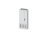 Siemens 8GK1483 Series Steel Double-Door-Door Floor Standing Enclosure, Double Door Door, IP30, 1950 x 800 x 400mm