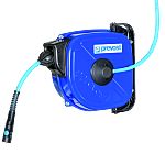 PREVOST Wall Mounted 10m Air Hose Reel, 10mm Inner Diameter, 14mm Outer Diameter, 900L/min Flow Rate