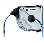 PREVOST Wall Mounted 12m Air Hose Reel, 10mm Inner Diameter, 14mm Outer Diameter