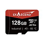 Exascend 128 GB Industrial MicroSD Micro SD Card, Class 10