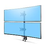 StarTech.com Desk Clamp Mounting Monitor Arm for 2 x Screen, 49in Screen Size