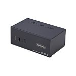 StarTech.com 2 Port USB DisplayPort, HDMI KVM Switch, USB 3840 x 1080 Maximum Resolution