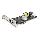 StarTech.com 2 Port PCI RJ45 Network Card, 10/100Mbit/s