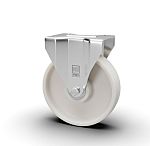RS PRO Fixed Castor Wheel, 120kg Capacity, 100mm Wheel