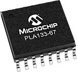 Microchip PLA133-67OAVAO Clock Buffer 16-Pin VQFN