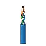 Belden1583EPE, 1000m Cat5e, Black Unterminated to Unterminated, U/UTP Shielded, Unterminated PE Sheath
