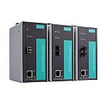 MOXA LC, RJ45 Media Converter, Multi Mode, 10/100Mbit/s, Multi Mode 5km