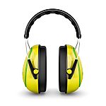 Moldex M Series Wireless Listen Only Ear Defender with Headband, 30dB, Yellow