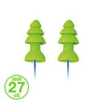 Moldex 6421 Series Green Reusable Corded Ear Plugs, 27dB Rated, 50Pair Pairs
