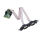 MOXA 4 Port Mini PCI RS232 Serial Card, CP-104NSeries