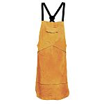 Delantal Portwest SW10TAR Marrón claro Pirorretardante Cuero partido de vaca natural