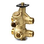 Siemens VWPG51.15L0.9 / S55264-V180 6 Port PICV Valve, G 3/4mm, G