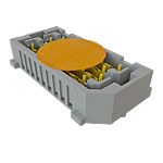 Konektor PCB, řada: NVAM, počet kontaktů: 32, počet řad: 4, rozteč: 0.8mm, orientace těla: Pravý úhel, Povrchová