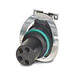 Phoenix Contact Socket Circular Connector Insert 4 Way for use with Circular Connector