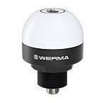 Werma 240 Series Beacon, 24 V, Built-in Mounting, LED Bulb, IP65, IP69K