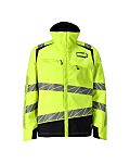 Mascot Workwear Hi-Viz Yellow/Navy Arc Flash Jacket, L Hi-Vis