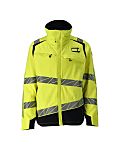 Mascot Workwear Hi-Viz Yellow/Navy Arc Flash Jacket, L Hi-Vis