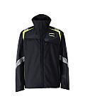 Mascot Workwear Hi-Viz Yellow/Navy Arc Flash Jacket, L Hi-Vis