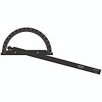 Vogel 180° Metric  Vernier  Bevel Protractor, 300 Aluminium Blade