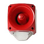 Klaxon PNC Series Clear Continuous lighting Beacon, 10 → 60 V, Fixed, LED Bulb, IP66