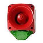 Klaxon PNC Series Green Continuous lighting Beacon, 110 → 230 V, Fixed, LED Bulb, IP66