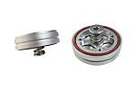 Amphenol Industrial VT Series M4mm Pressure Relief Vent, 48 mm Dia., 25mm H, For Use With VT Series