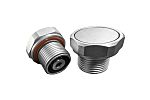 Amphenol Industrial VT Series M20mm Pressure Relief Vent, 30.3 mm Dia., 24mm H, For Use With VT Series