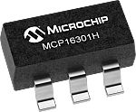 Microchip MCP16301HT-E/CHVAO, 1 Synchronous Step-Down Voltage Regulator, Voltage Regulator 600mA, 15 V, 500 kHz 6-Pin,