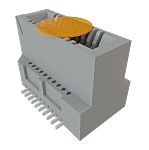 Samtec, MEC8 110 Way Vertical Push/Pull Card Edge Memory Card Connector With Surface Mount Termination
