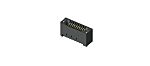 Samtec, HSEC1 20 Way Vertical Push/Pull Card Edge Memory Card Connector With Surface Mount Termination