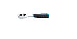 HAZET 863 P Round Socket Wrench with Ergonomic Handle, 116 mm Overall