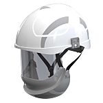 ProGARM 2696 White Safety Helmet with Chin Strap, Adjustable